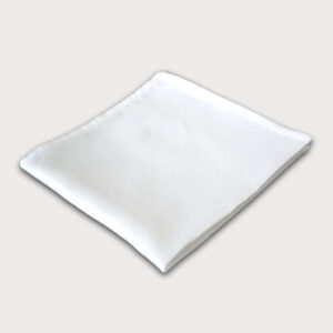 Stofftaschentuch weiss Baumwolle Batist